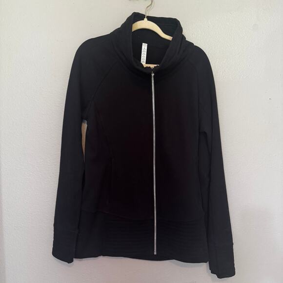 Lululemon Radiant II Zip Front Jacket‎ Black Size 12 - Picture 2 of 6
